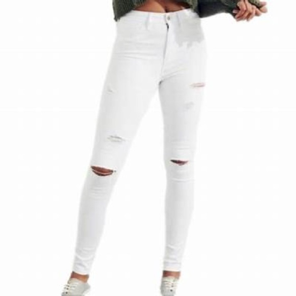 Hollister high rise super skinny jeans